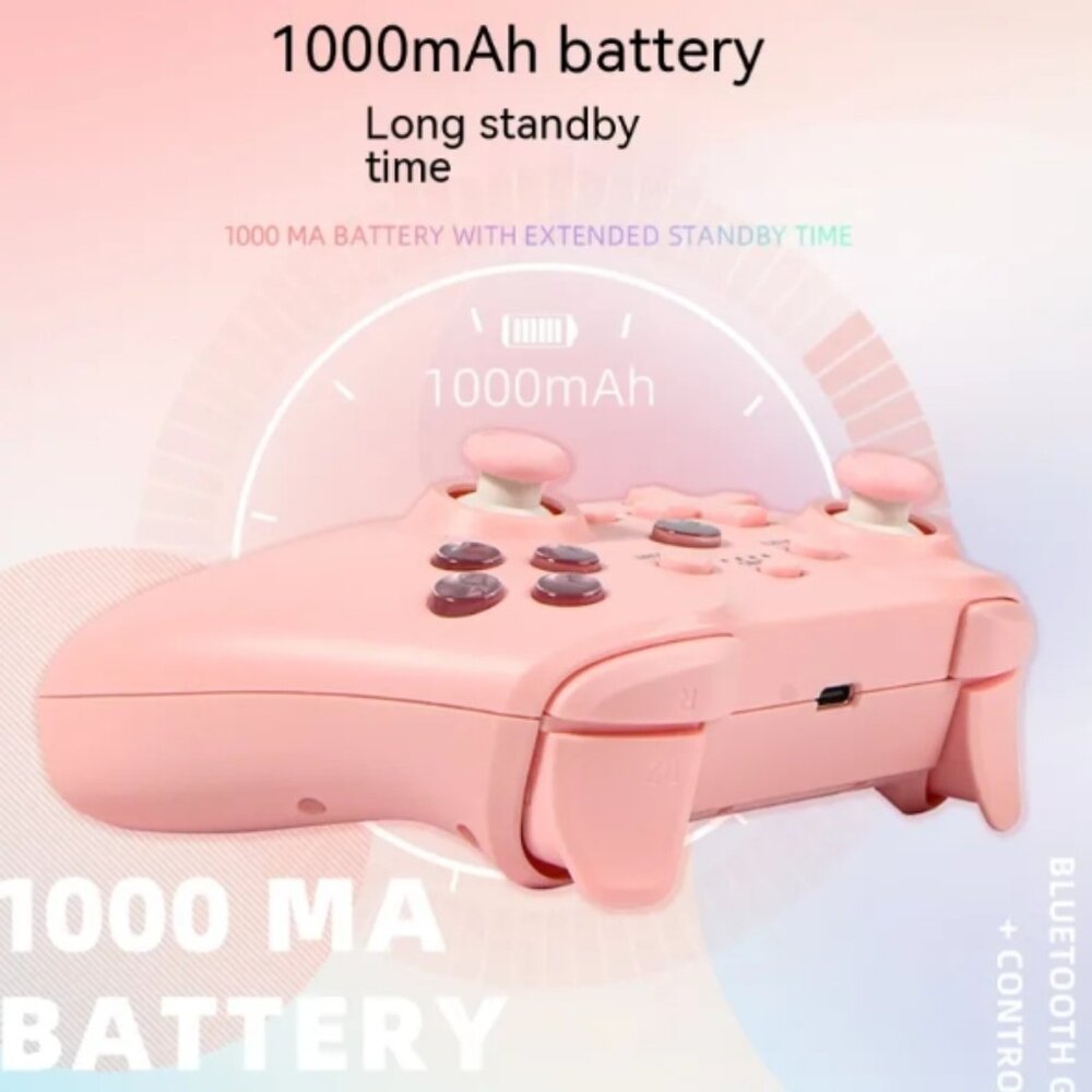 Bluetooth Wireless Game Controller – Multi-Platform Gamepad for Android, iOS - Picture 3 of 12